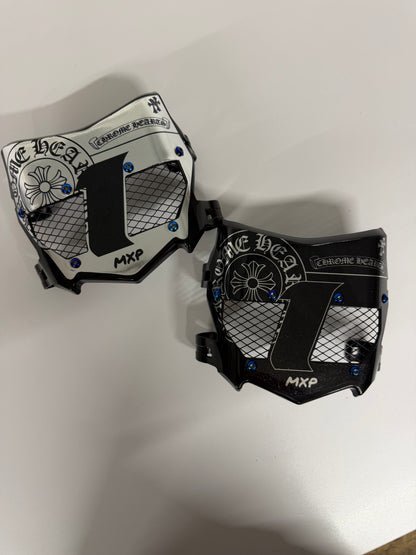 *Crome Hearts* Real Titanium Motocutz Vented Plate
