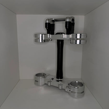 Chrome Ultra Bee Triple Clamp