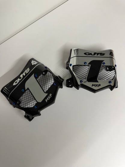 OG Real Titanium Motocutz Vented Plate
