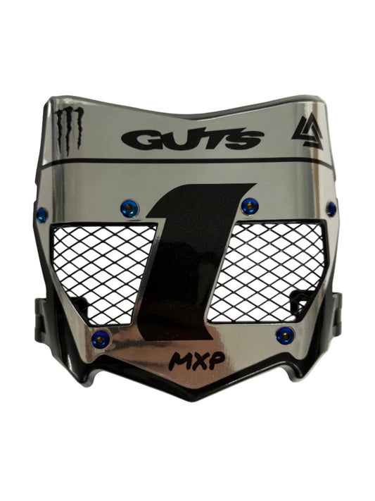 OG Real Titanium Motocutz Vented Plate