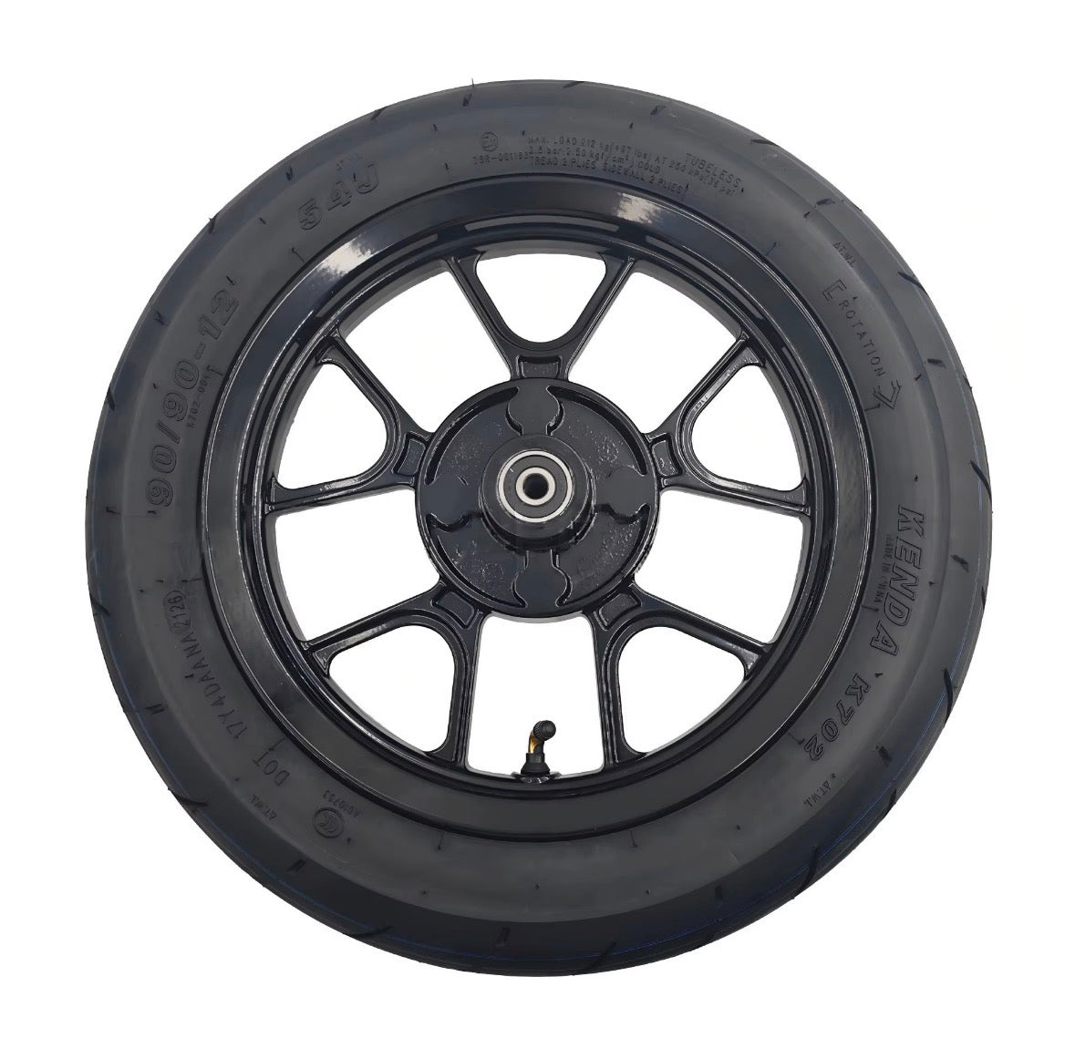 12” Supermoto wheelset kit WIDE for yozma and tuttio (Kenda Curve)