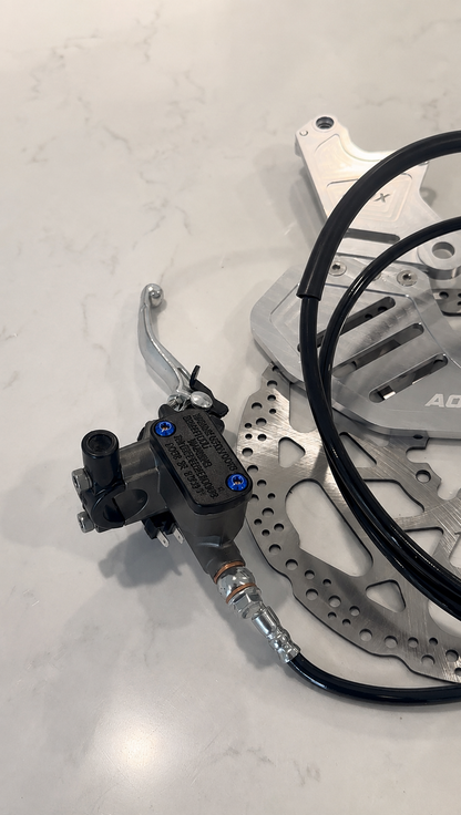 Reservoir Moto Brake Titanium (2pc)