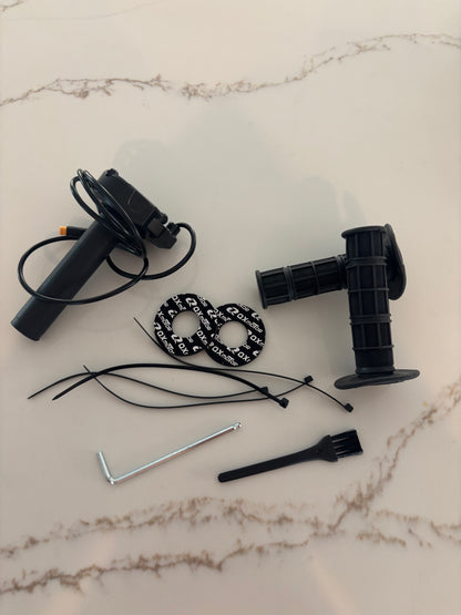 "Surron" style throttle for MacFox and Freego